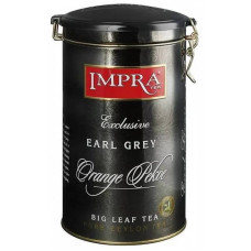 Impra Exclusive Earl Grey beramā lielo lapu melnā tēja ar rudzupuķu ziedlapiņām un bergamoti 250g