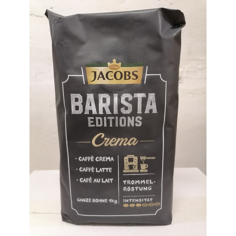 Jacobs barista editions crema kafijas pupiņas 1 kg.