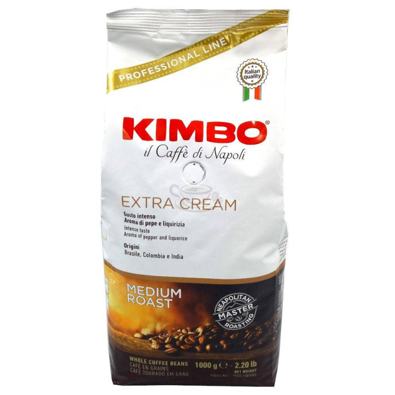 Kimbo Espresso Bar Extra Cream kafijas pupiņas 1 kg