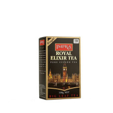 IMPRA Royal Elixir Knight крупнолистовой рассыпной черный чай с бергамотом 100 г