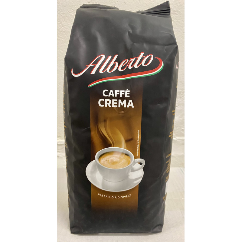 Alberto caffe crema kafijas pupiņas 1 kg.