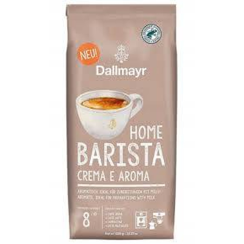 Dallmayr Home Barista Crema E Aroma kafijas pupiņas 1kg