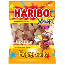 Haribo želejkonfektes Happy-Cola Sauer 175g