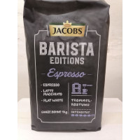 Jacobs barista editions espresso kafijas pupiņas 1 kg.