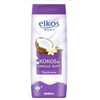 Elkos dušas želeja krēms Kokos und Vanille duft 300ml