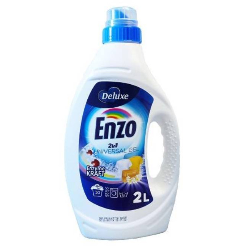 Deluxe Enzo 2in1 Universal washing gel x50 2L