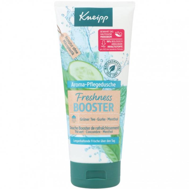 Kneipp dušas želeja Freshness Booster ar zaļo tēju, gurķu un mentola ekstraktiem 200ml