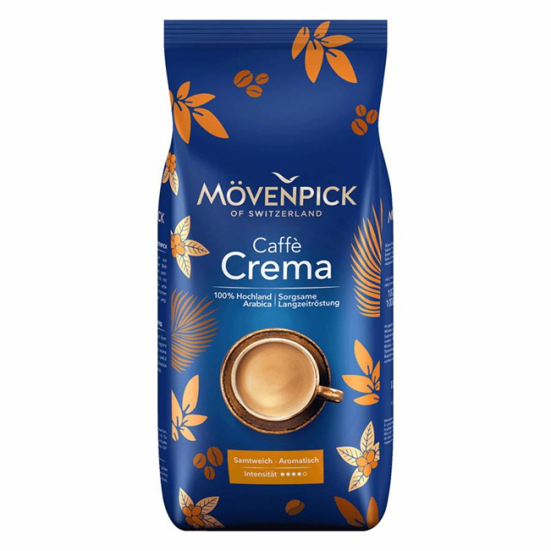 Movenpick coffee CREMA kafijas pupiņas 1kg