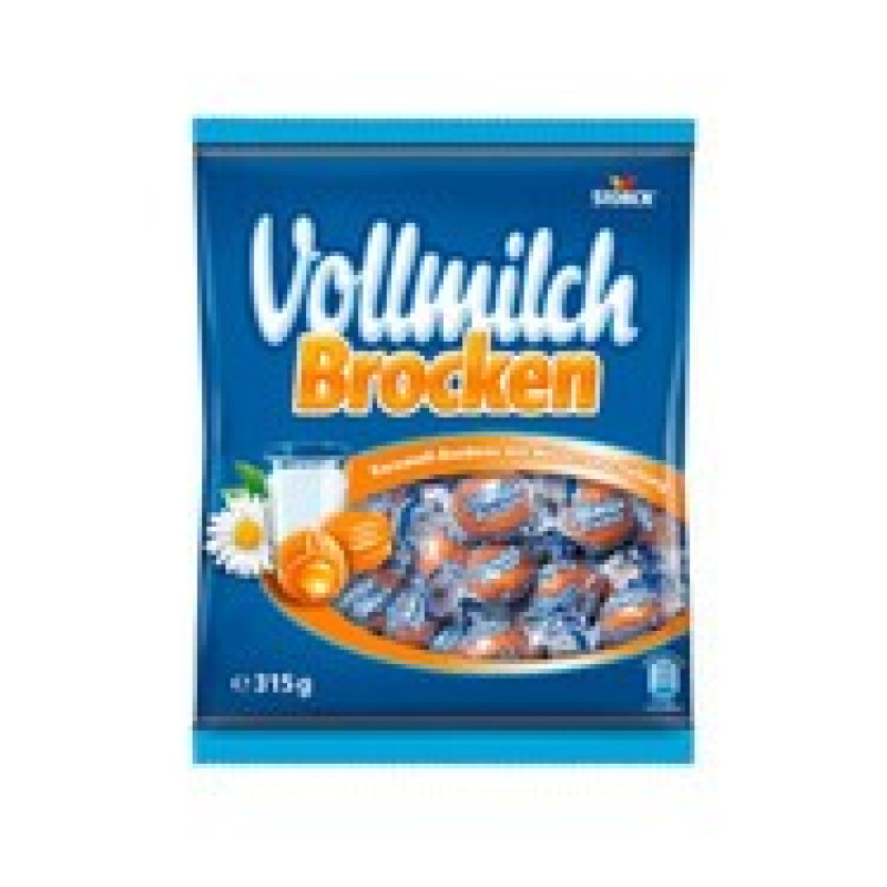 Storck Vollmilch Brocken karameļu konfektes ar piena krēma pildījumu 315g