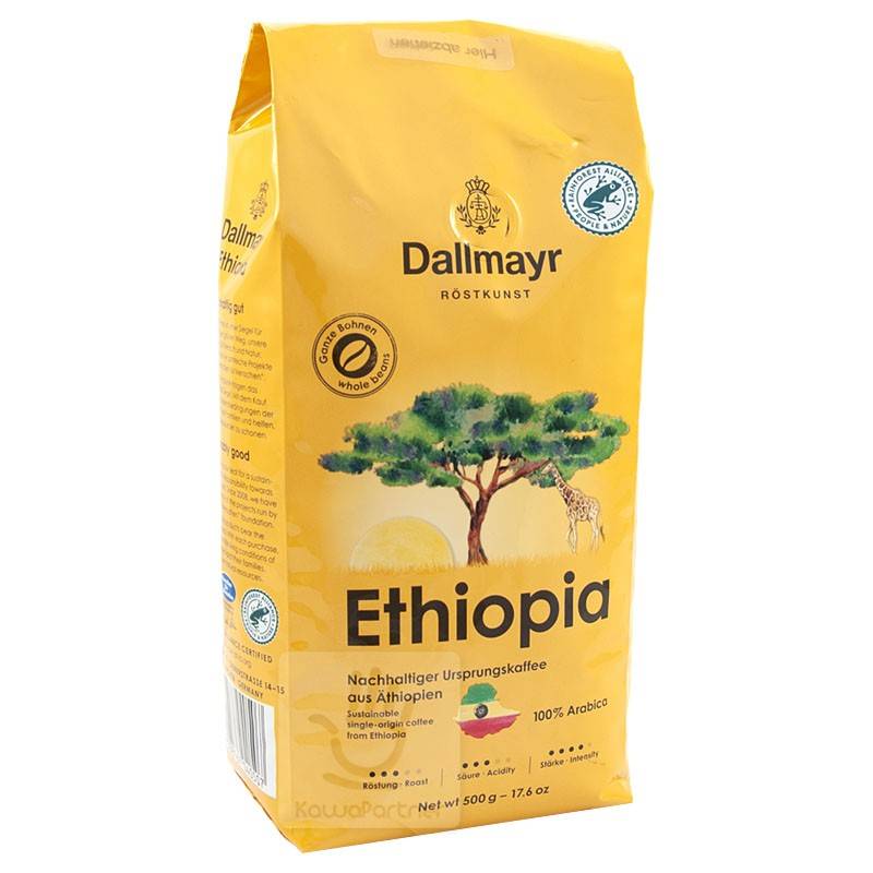 DALLMAYR ETHIOPIA kafijas pupiņas 500g