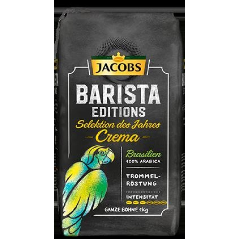 Jacobs barista editions selektion Brasilien crema kafijas pupiņas 1 kg.