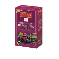 IMPRA WildBerry beramā lielo lapu melnā tēja (meža ogām)  100 g