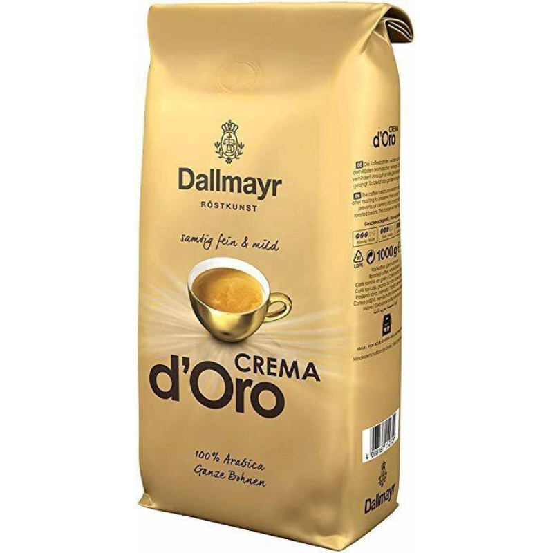 Dallmayr crema d,oro kafijas pupiņas 1 kg.