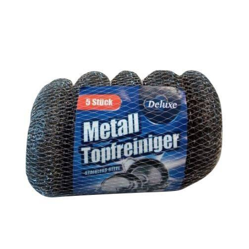 Deluxe Metal Topfreiniger metāla birste 5 gabaļi