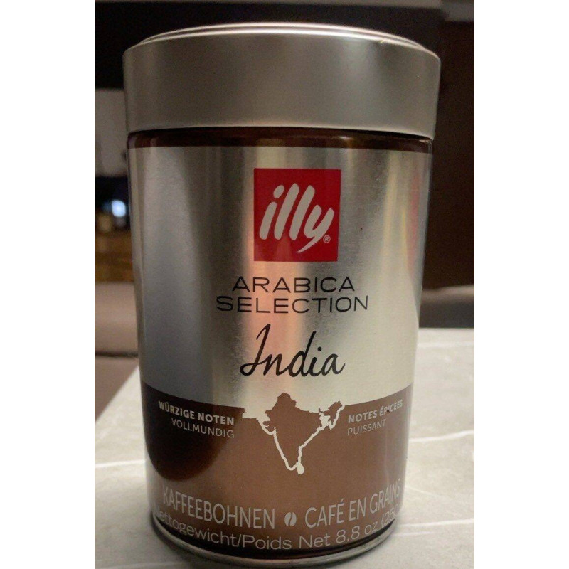 Illy arabica selection India kafijas pupiņas 250g