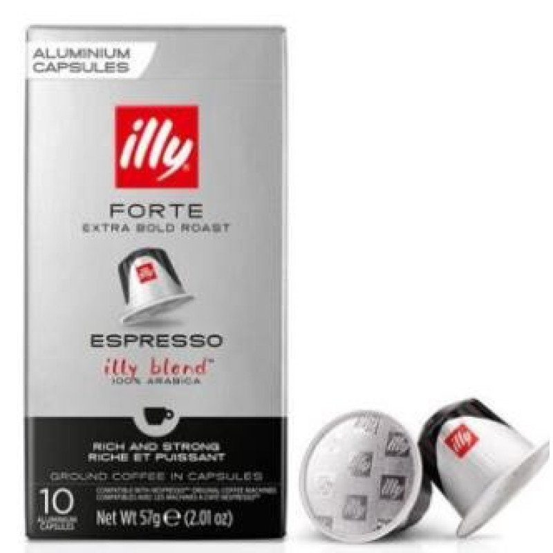 Illy NCC forte 10 kafijas kapsulas 57g