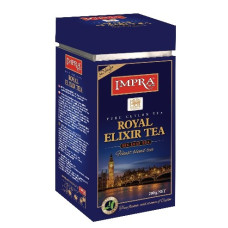 Impra Royal Elixir Tea Delight рассыпной черный чай с бергамотом и лимоном 200г