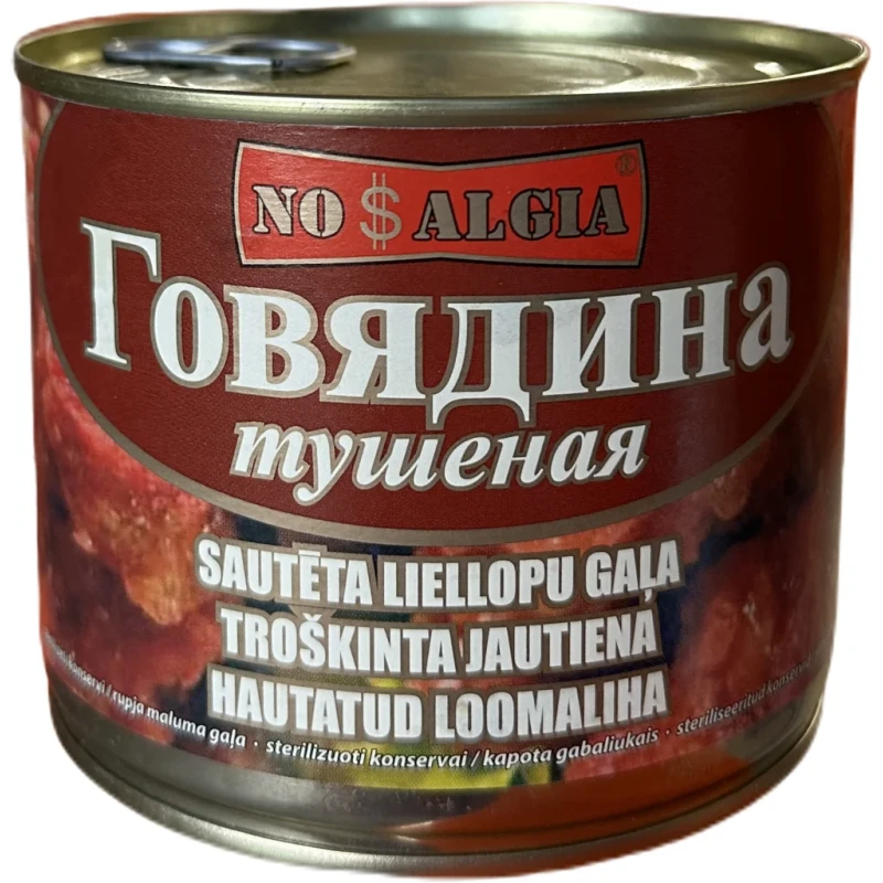 Nostalgia Liellopu gaļa  525g