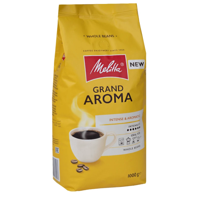Melitta GRAND AROMA kafijas pupiņas 1 kg