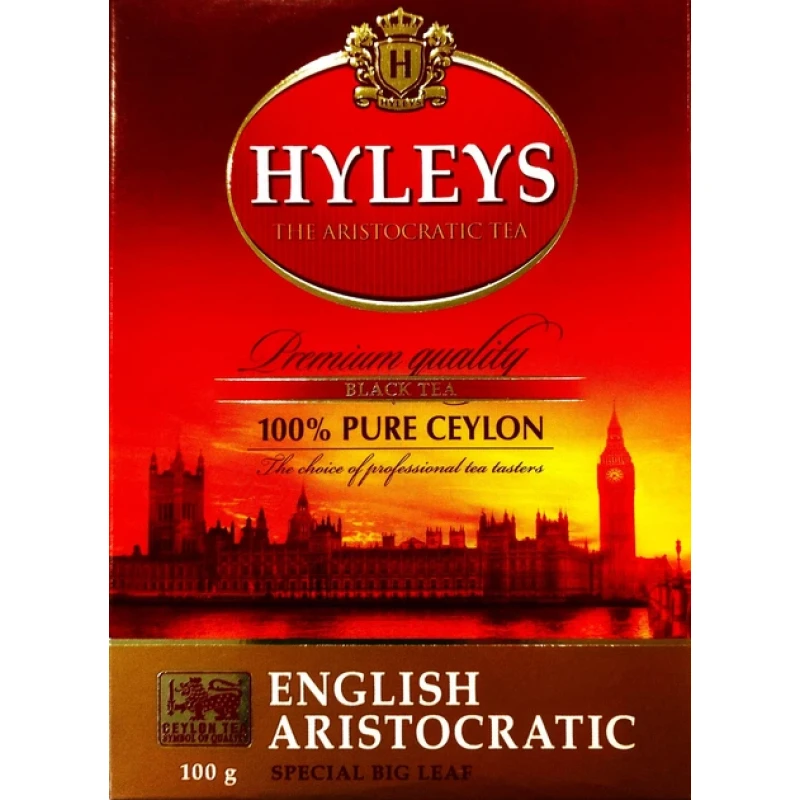 Hyleys ENGLISH ARISTOCRATIC liellapu melnā tēja 100 g