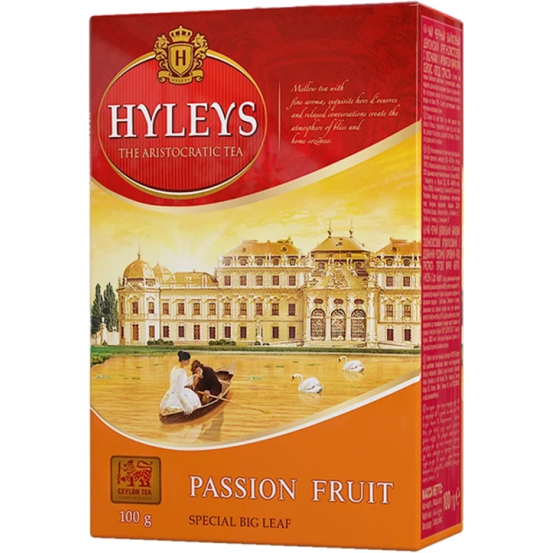 Hyleys PASSION FRUIT liellapu melnā tēja 100g