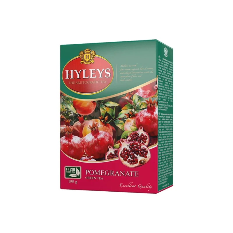 Hyleys GREEN POMERGRANATE liellapu zaļā tēja 100g