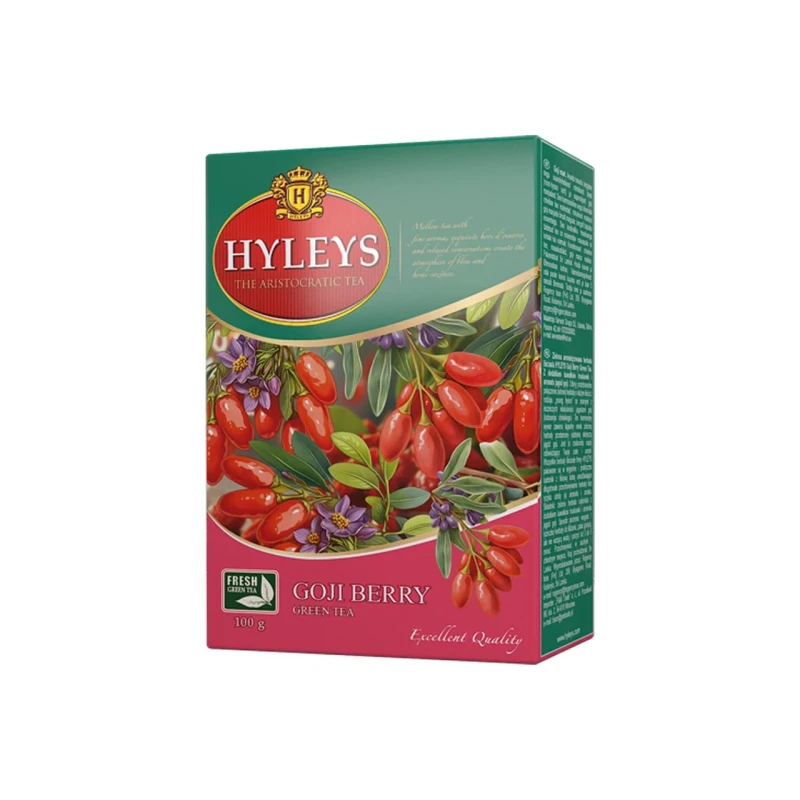 Hyleys GREEN Goji Berry liellapu zaļā tēja 100g