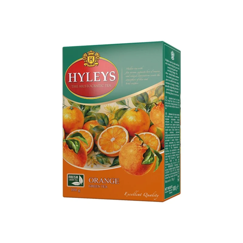 Hyleys GREEN ORANGE liellapu zaļā tēja 100g
