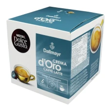 Nescafe Dolce Gusto Dallmayr Crema d'Oro Caffe Latte  kafijas kapsulas 16 gab/160g